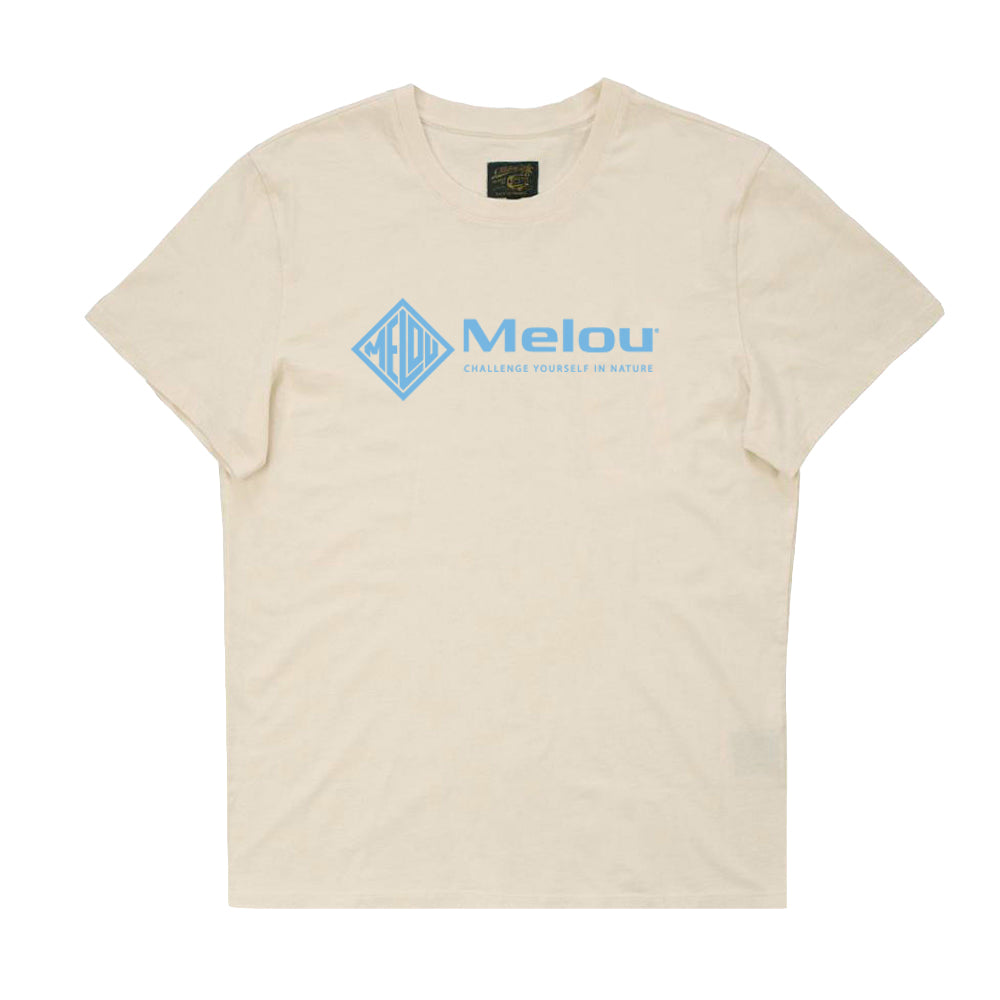 Seiko Blue Tee - Ecru