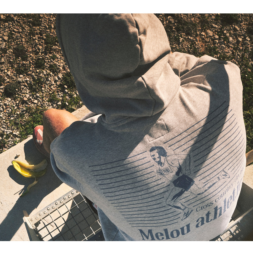 Fontaine Hood - Gray Melange | Melou Clothing Company