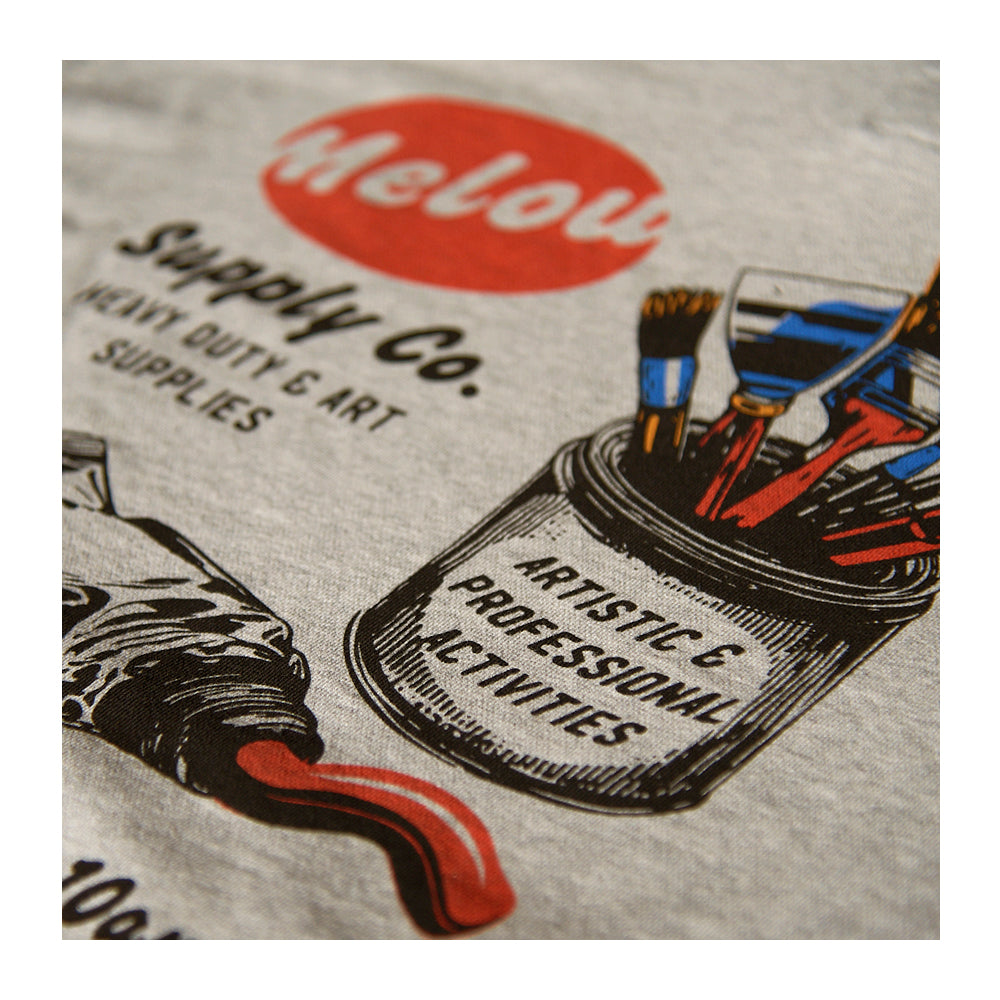 Art Supplies Hood - Gray Melange