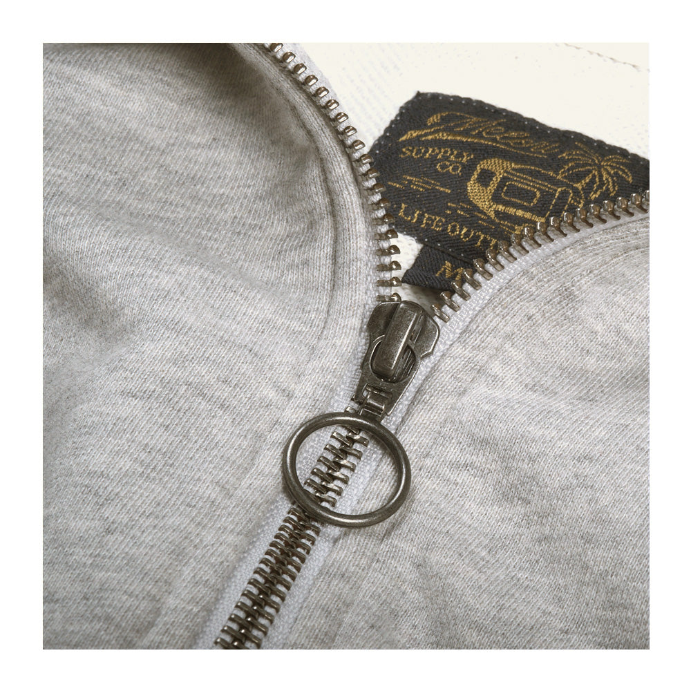 Adelaide Zipper - Gray Melange