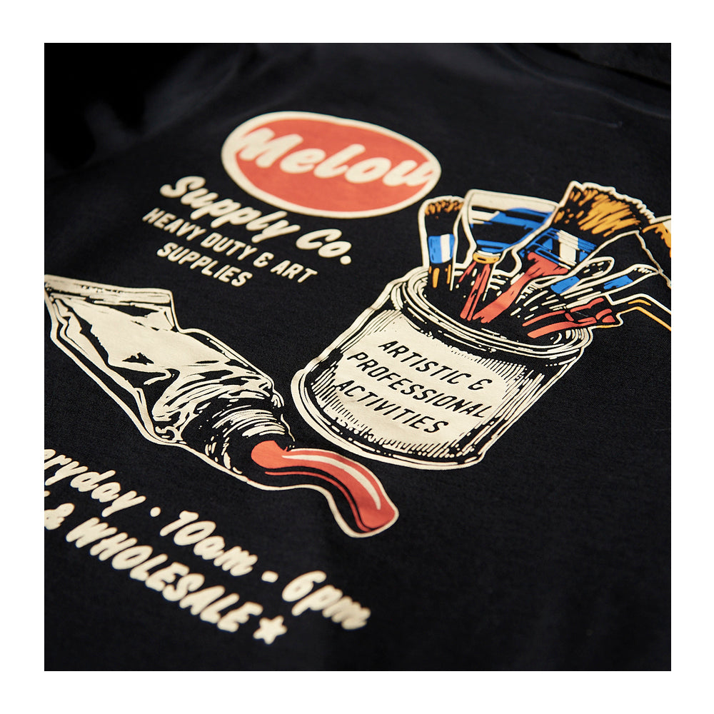 Art Supplies Tee - Black