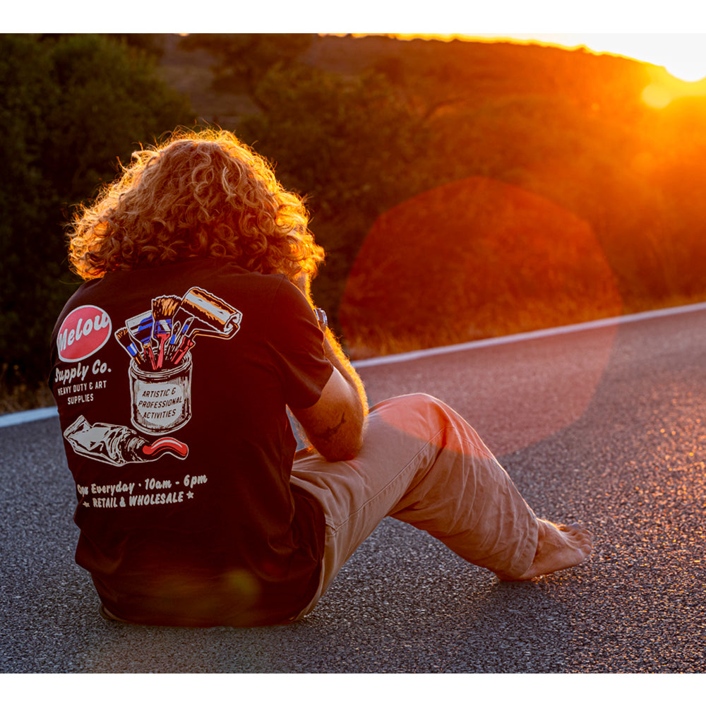 Art Supplies Tee - Black