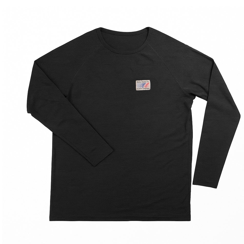 Outdoor Antracite Long Tee | Melou Clothing Company