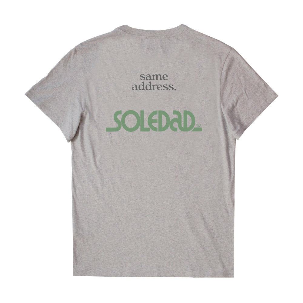 Soledad Tee - Gray Melange