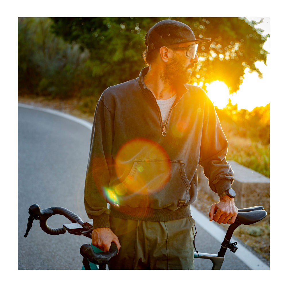 Adelaide Zipper - Washed Black