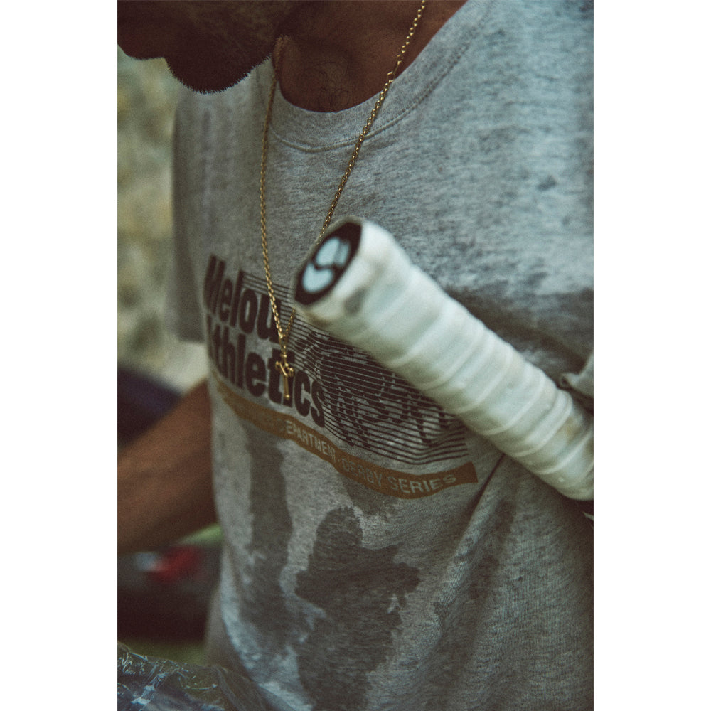 Derby Tee - Gray Melange