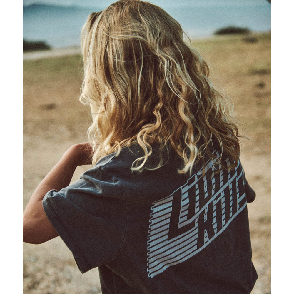 Living Kills Tee - Washed Black