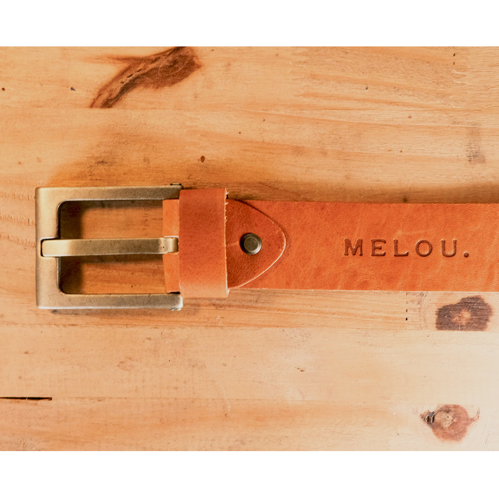 Hizam Belt - Saddle Tan