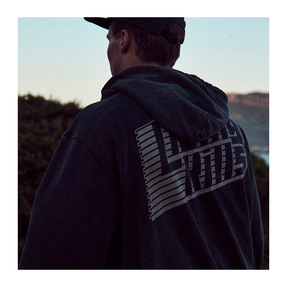 Living Kills Hood - Washed Black