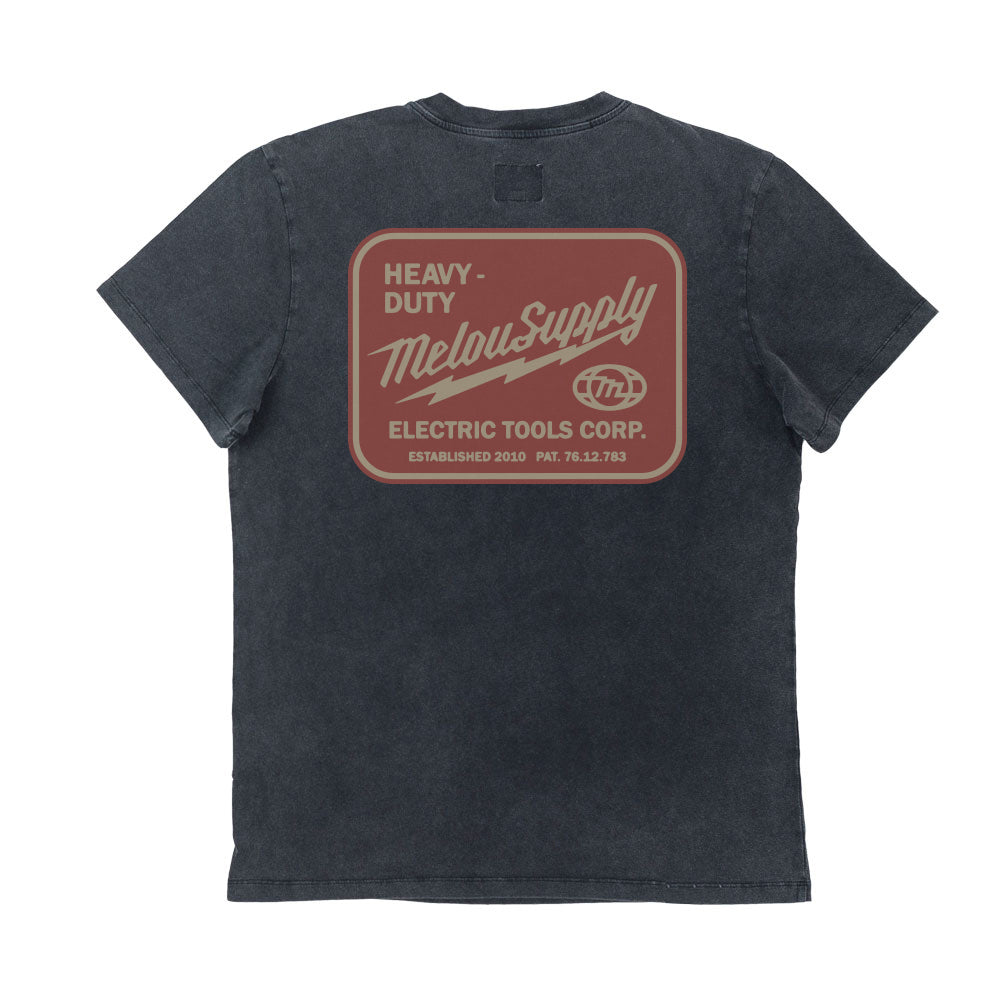 Milwaukee Tee - Washed Black
