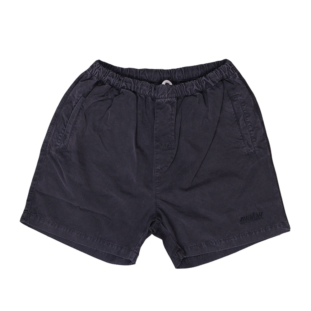 Washed Black Shorts