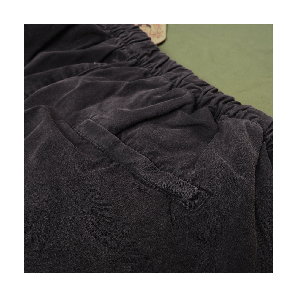 Washed Black Shorts