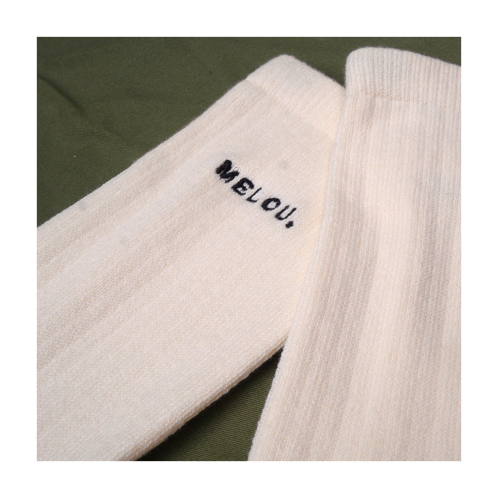 Lurra Socks - Ecru