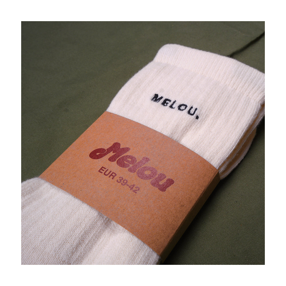 Lurra Socks - Ecru