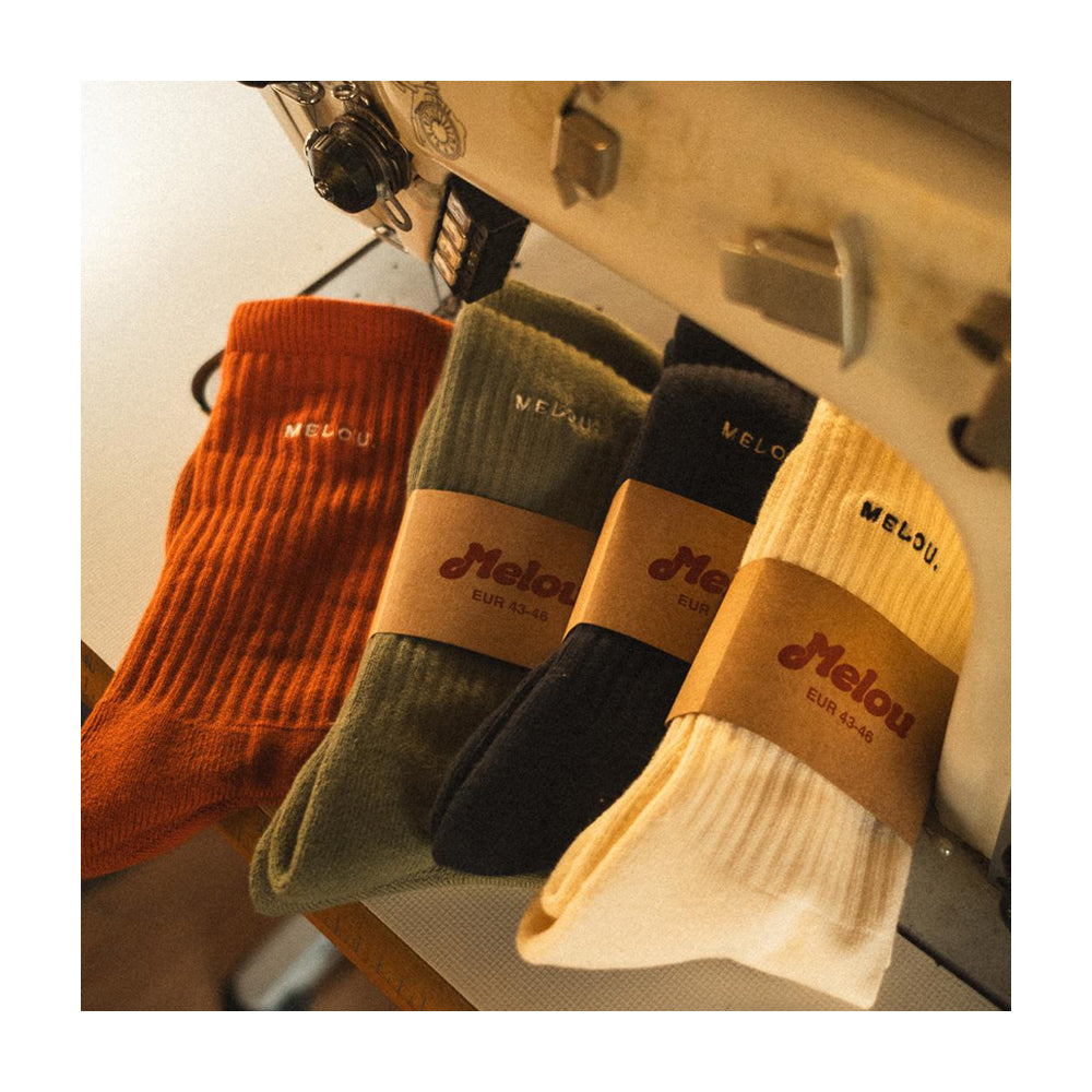 Lurra Socks - Ecru