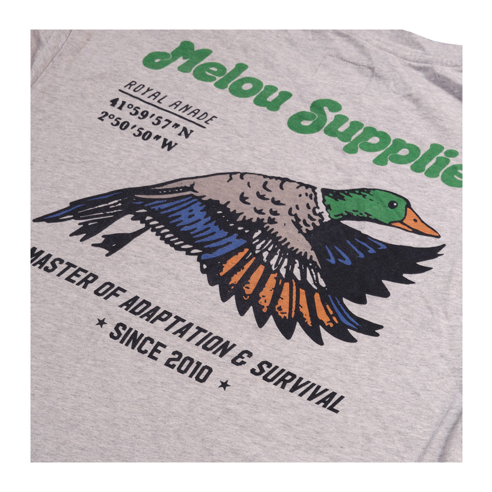 Duck Tee - Gray Melange